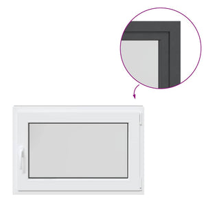 Finestra per Seminterrato RISOR 90x60cm Anta Ribalta DIN Destra 4108402