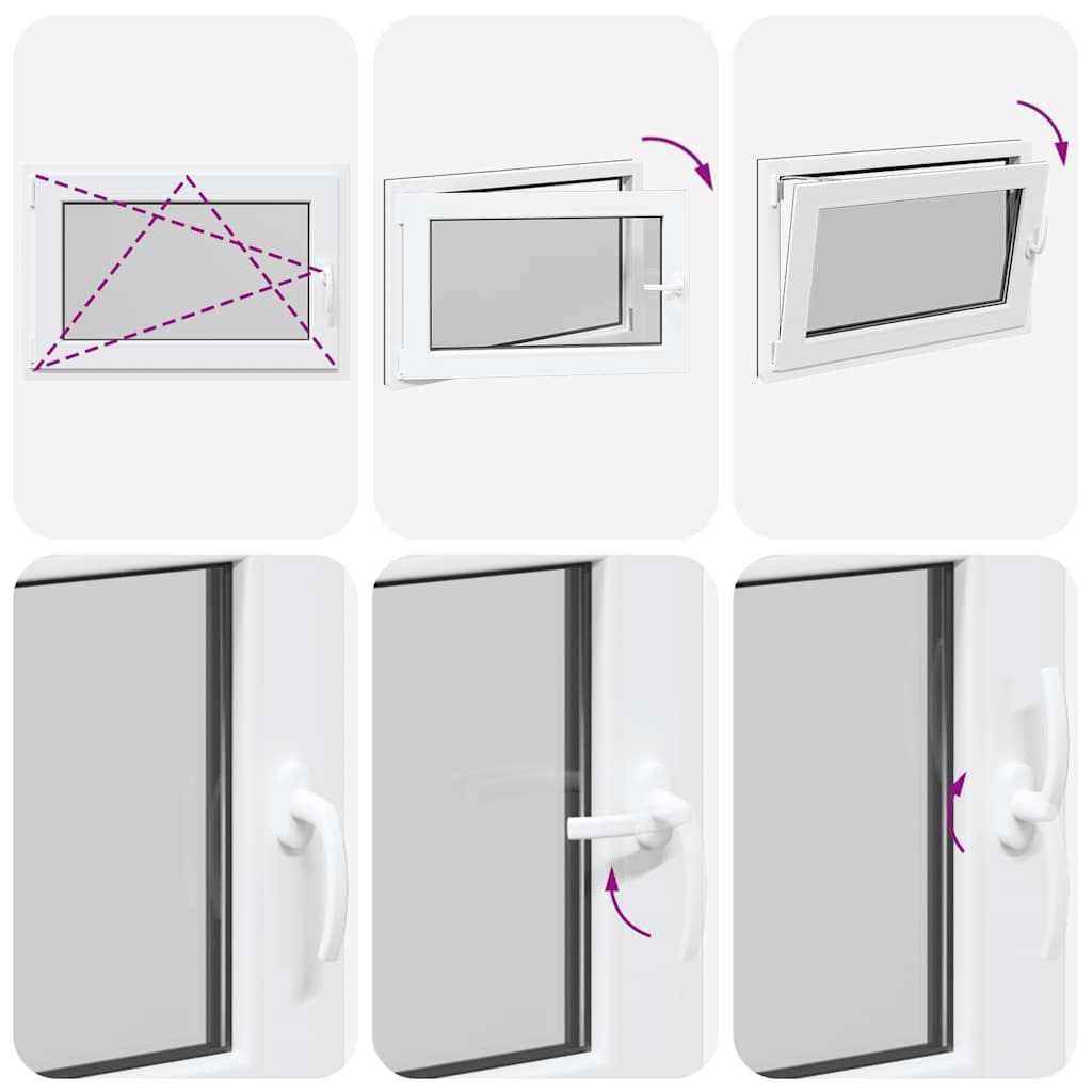 Finestra Seminterrato RISOR 90x60 cm Anta Ribalta DIN Sinistra 4108403