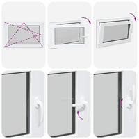 Finestra Seminterrato RISOR 90x60 cm Anta Ribalta DIN Sinistra 4108403