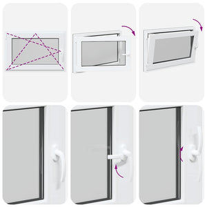 Finestra Seminterrato RISOR 90x60 cm Anta Ribalta DIN Sinistra 4108403