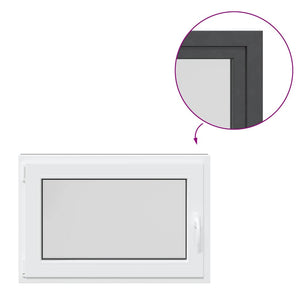 Finestra Seminterrato RISOR 90x70 cm Anta Ribalta DIN Sinistra 4108405