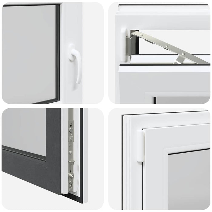 Finestra Seminterrato RISOR 90x70 cm Anta Ribalta DIN Sinistra 4108405