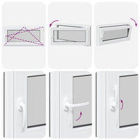 Finestra Seminterrato RISOR 100x50 cm Anta Ribalta DIN Destra 4108406