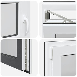 Finestra Seminterrato RISOR 100x50 cm Anta Ribalta DIN Sinistra 4108407