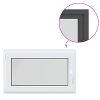 Finestra Seminterrato RISOR 100x60 cm Anta Ribalta DIN Sinistra 4108409