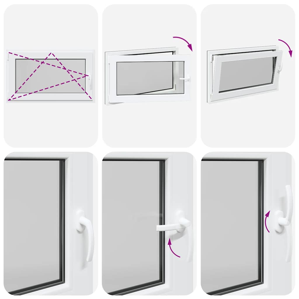 Finestra Seminterrato RISOR 100x60 cm Anta Ribalta DIN Sinistra 4108409