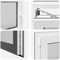 Finestra Seminterrato RISOR 100x60 cm Anta Ribalta DIN Sinistra 4108409