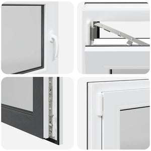 Finestra Seminterrato RISOR 100x60 cm Anta Ribalta DIN Sinistra 4108409