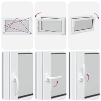 Finestra Seminterrato RISOR 100x70 cm Anta Ribalta DIN Destra 4108410