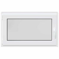 vidaXL Finestra da cantina "RISOR" 100x70 cm anta-ribalta DIN sinistra antracite