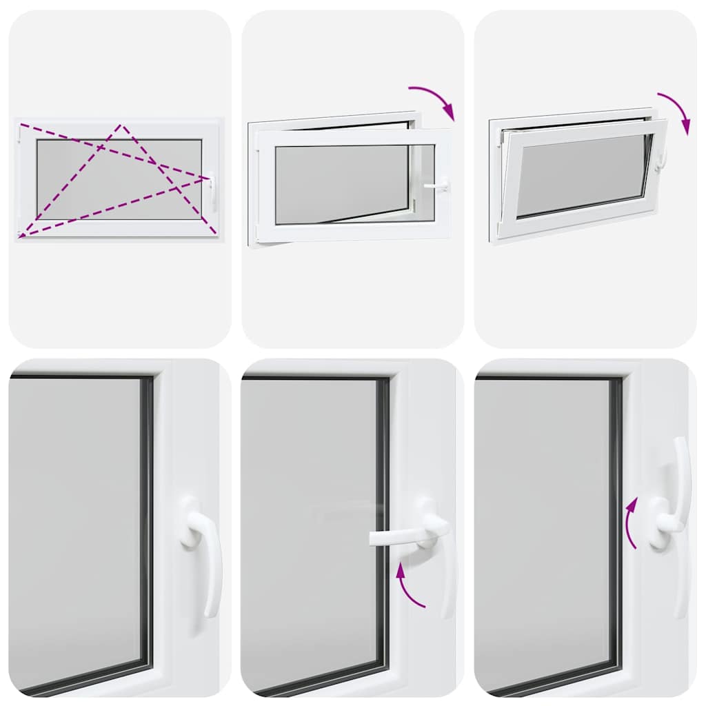 Finestra Seminterrato RISOR 100x70 cm Anta Ribalta DIN Sinistra 4108411