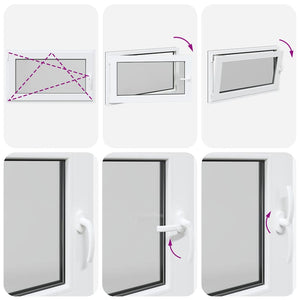 Finestra Seminterrato RISOR 100x70 cm Anta Ribalta DIN Sinistra 4108411