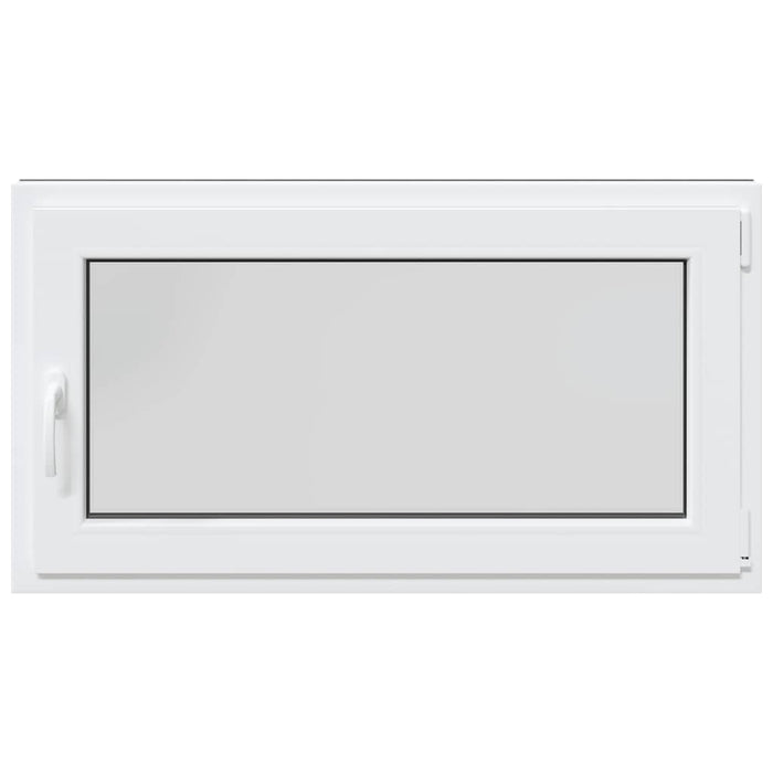 vidaXL Finestra Seminterrato RISOR 110x50 cm Anta Ribalta DIN Destra