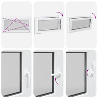 Finestra Seminterrato RISOR 110x60 cm Anta Ribalta DIN Sinistra 4108415