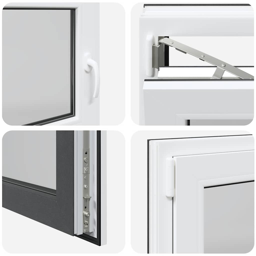 Finestra Seminterrato RISOR 110x60 cm Anta Ribalta DIN Sinistra 4108415