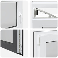 Finestra Seminterrato RISOR 110x60 cm Anta Ribalta DIN Sinistra 4108415