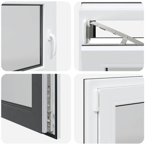 Finestra Seminterrato RISOR 110x60 cm Anta Ribalta DIN Sinistra 4108415