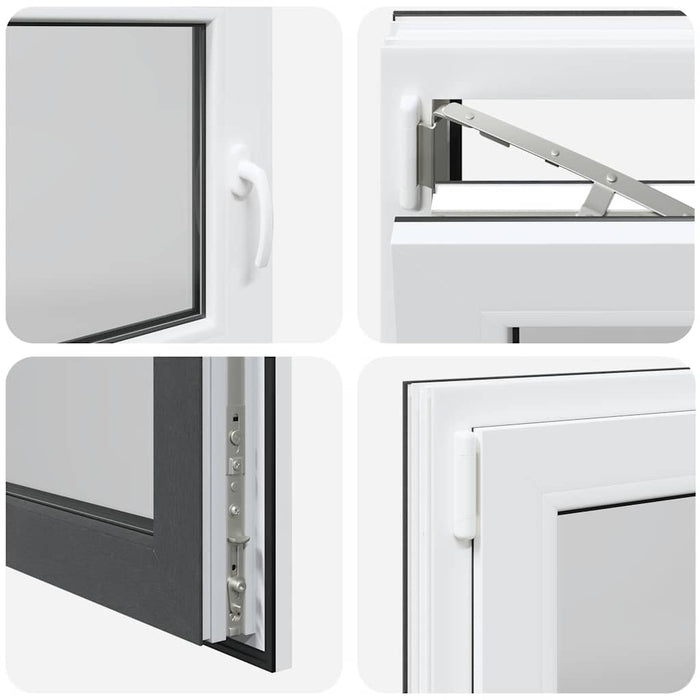 Finestra Seminterrato RISOR 110x60 cm Anta Ribalta DIN Sinistra 4108415