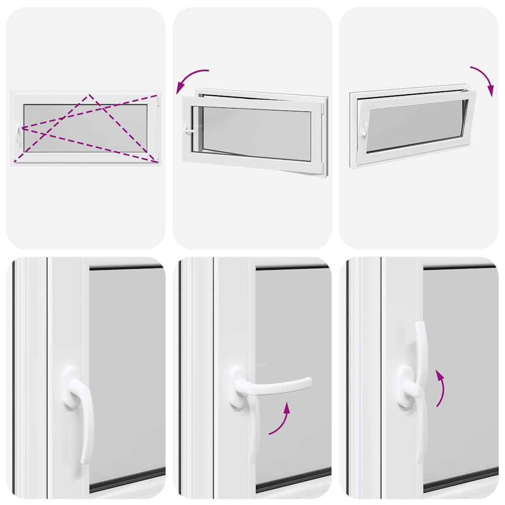 Finestra Seminterrato RISOR 120x60 cm Anta Ribalta DIN Destra 4108418