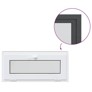 Finestra Seminterrato RISOR 90x40 cm Tilt 2 Vetri Antracite 4108422