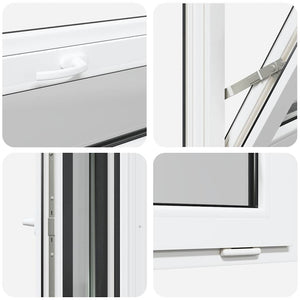 Finestra Seminterrato RISOR 100x40 cm Tilt 2 Vetri Antracite 4108423