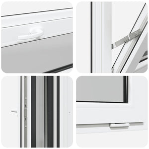 Finestra Seminterrato RISOR 110x40 cm Tilt 2 Vetri Antracite 4108424