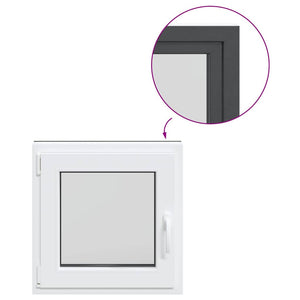 Finestra Seminterrato RISOR 50x50 cm Anta Ribalta DIN Sinistra 4108426