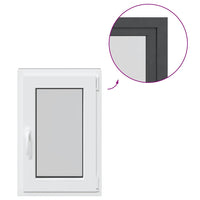 Finestra per Seminterrato RISOR 50x75cm Anta Ribalta DIN Destra 4108427