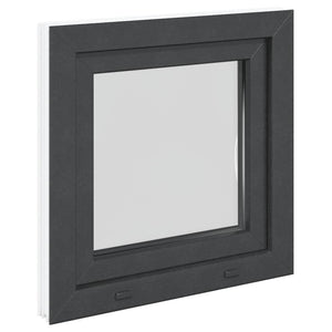 Finestra per Seminterrato RISOR 60x60cm Anta Ribalta DIN Destra