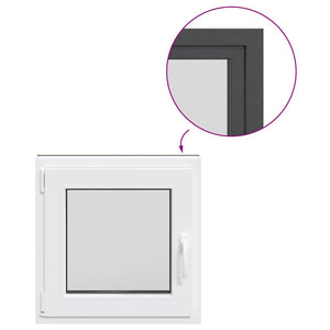 Finestra Seminterrato RISOR 60x60 cm Anta Ribalta DIN Sinistra 4108430