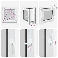 Finestra Seminterrato RISOR 60x60 cm Anta Ribalta DIN Sinistra 4108430