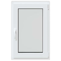 vidaXL Finestra per Seminterrato RISOR 60x90cm Anta Ribalta DIN Destra