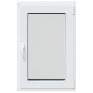 vidaXL Finestra per Seminterrato RISOR 60x90cm Anta Ribalta DIN Destra