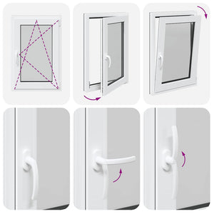 Finestra per Seminterrato RISOR 60x90cm Anta Ribalta DIN Destra 4108433