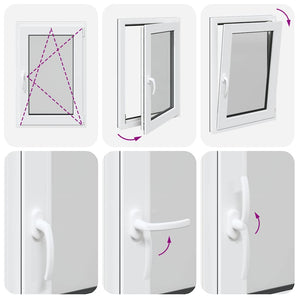 Finestra Seminterrato RISOR 60x90 cm Anta Ribalta DIN Sinistra 4108434