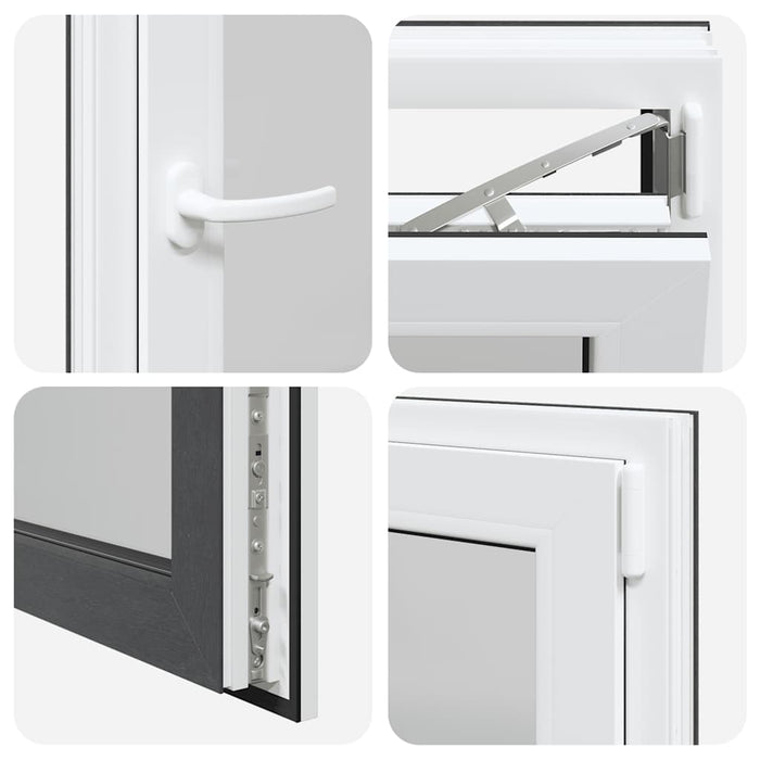 Finestra Seminterrato RISOR 60x90 cm Anta Ribalta DIN Sinistra 4108434