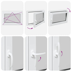 Finestra Seminterrato RISOR 60x100 cm Anta Ribalta DIN Destra 4108435