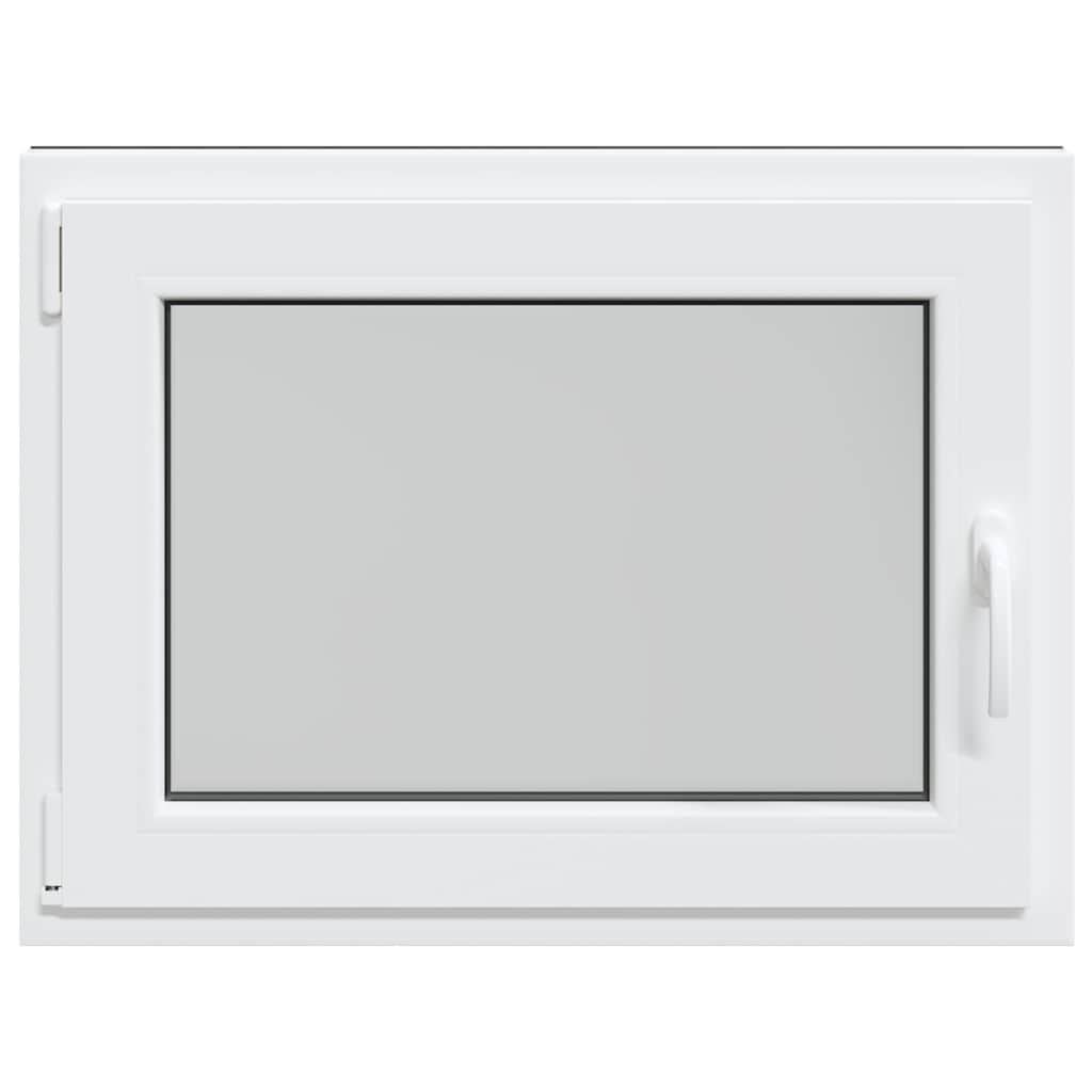 vidaXL Finestra da cantina "RISOR" 80x50 cm anta-ribalta DIN sinistra antracite