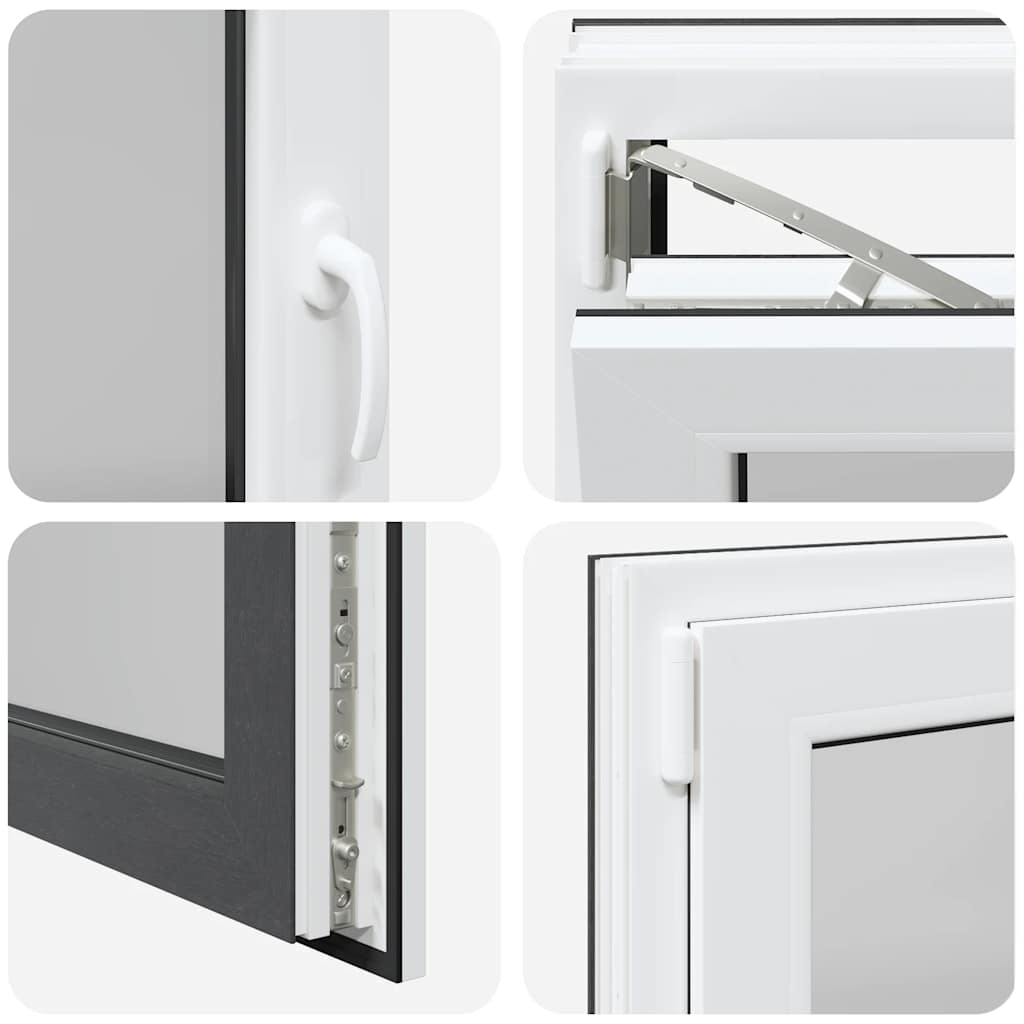 Finestra Seminterrato RISOR 80x50 cm Anta Ribalta DIN Sinistra 4108438