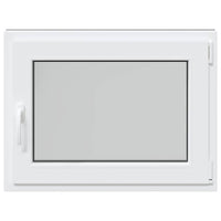 vidaXL Finestra da cantina "RISOR" 80x60 cm anta-ribalta DIN destra antracite