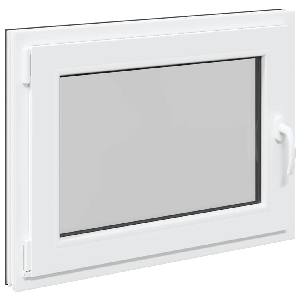 Finestra Seminterrato RISOR 80x60 cm Anta Ribalta DIN Sinistra 4108440