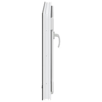 Finestra da cantina "RISOR" 80x60 cm anta-ribalta DIN sinistra antracite