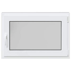 Finestra da cantina "RISOR" 90x50 cm anta-ribalta DIN destra antracite