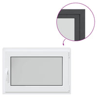 Finestra per Seminterrato RISOR 90x70cm Anta Ribalta DIN Destra 4108447