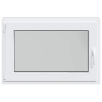 Finestra da cantina "RISOR" 90x70 cm anta-ribalta DIN sinistra antracite