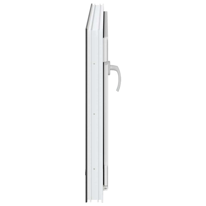 Finestra da cantina "RISOR" 90x70 cm anta-ribalta DIN sinistra antracite