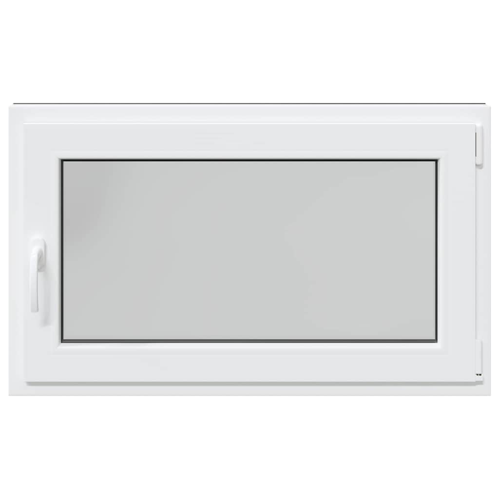 Finestra per cantina "RISOR" 100x50 cm Anta-ribalta DIN Destra Antracite