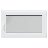 Finestra per cantina "RISOR" 100x50 cm Anta-ribalta DIN Destra Antracite