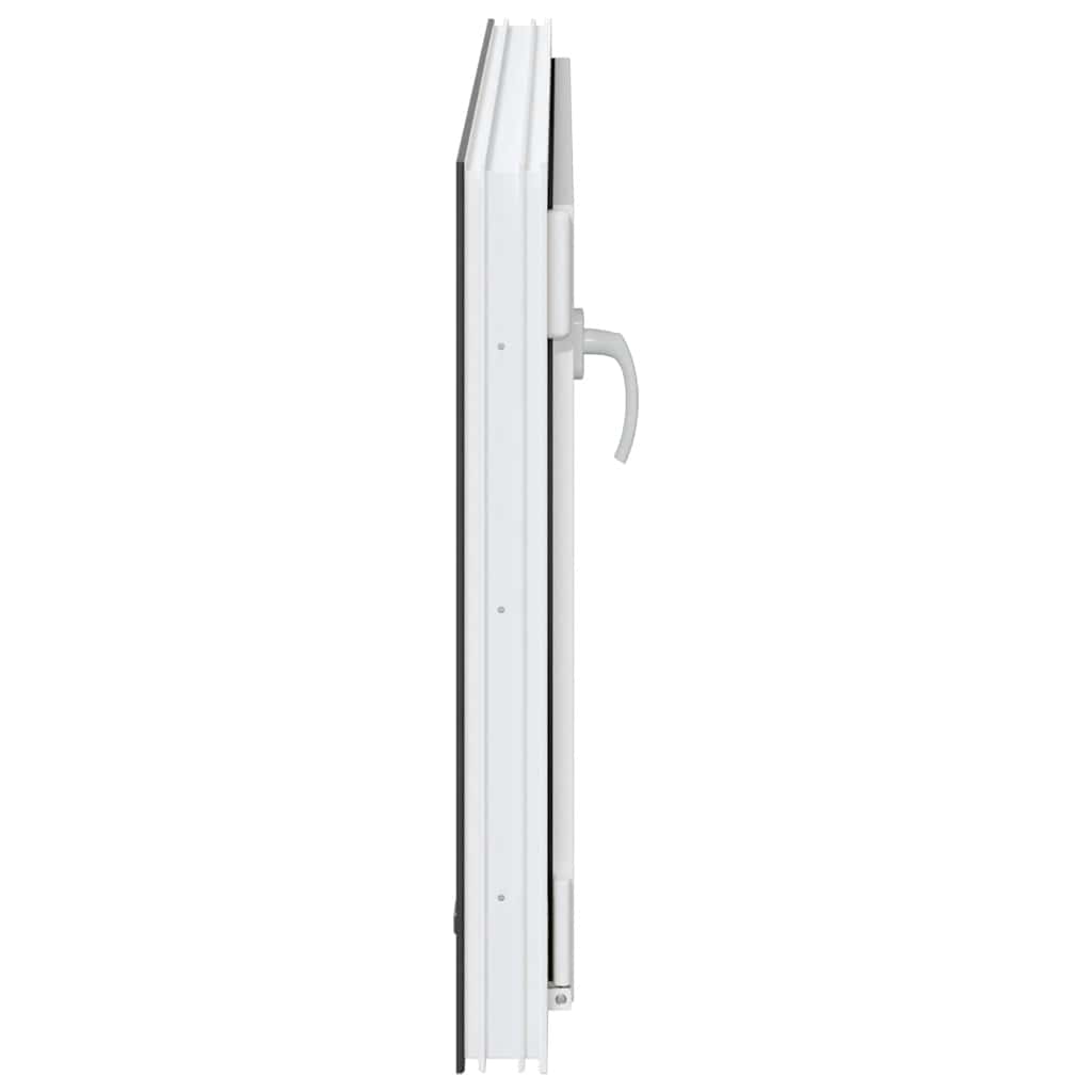 vidaXL Finestra da cantina "RISOR" 100x50 cm anta-ribalta DIN sinistra antracite