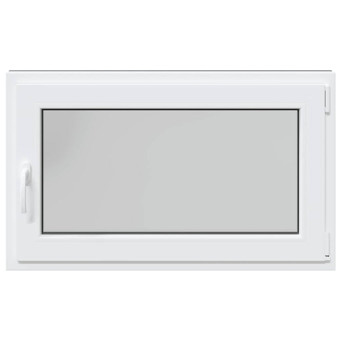 Finestra per cantina "RISOR" 100x60 cm Anta-ribalta DIN Destra Antracite 4108451